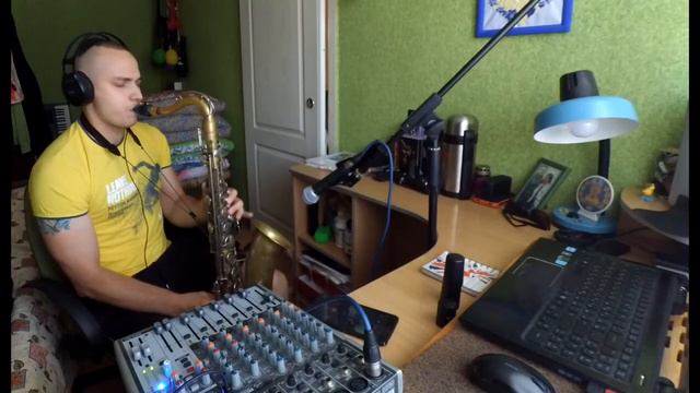 Jazz standart Blue bossa saxophone tenor Conn mouthpiece ESM blue reed Vandoren 3 смотреть онлайн