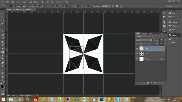 как создать логотип в photoshop смотреть онлайн