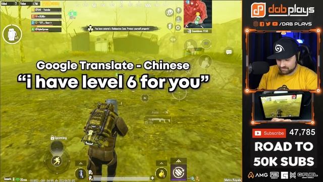 Metro Royale Chinese Mic Glitcher Gets Emotional Damage ? PUBG MOBILE смотреть онлайн