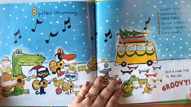 Pete the Cat-12 Groovy Days of Christmas смотреть онлайн