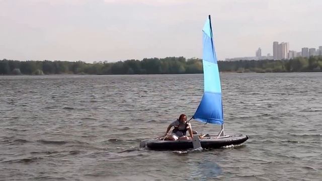 Надувной швертбот Гольф от Вольного Ветра смотреть онлайн