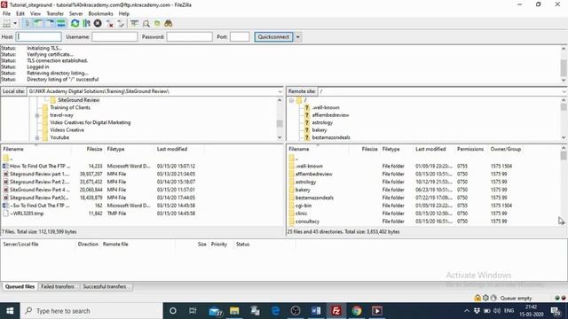 How To Upload Files Using FTP On SiteGround Using FileZilla FTP Client смотреть онлайн