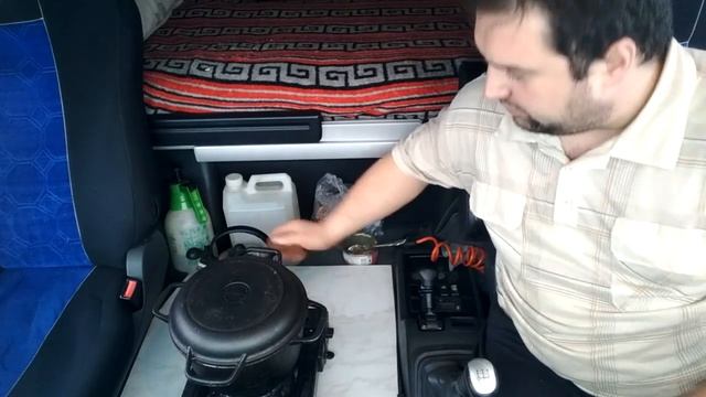 Мини кухня дальнобойщика или как приготовить в машине бюджетный обед. смотреть онлайн