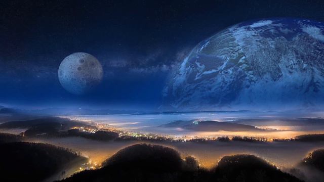 Journey to the Depths of Space with Naiad's Neptune Moon Relaxation Music смотреть онлайн