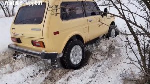 Нива 2121 ПОРВАЛА мост,по маршруту x-treila так и не смогла.   врр001