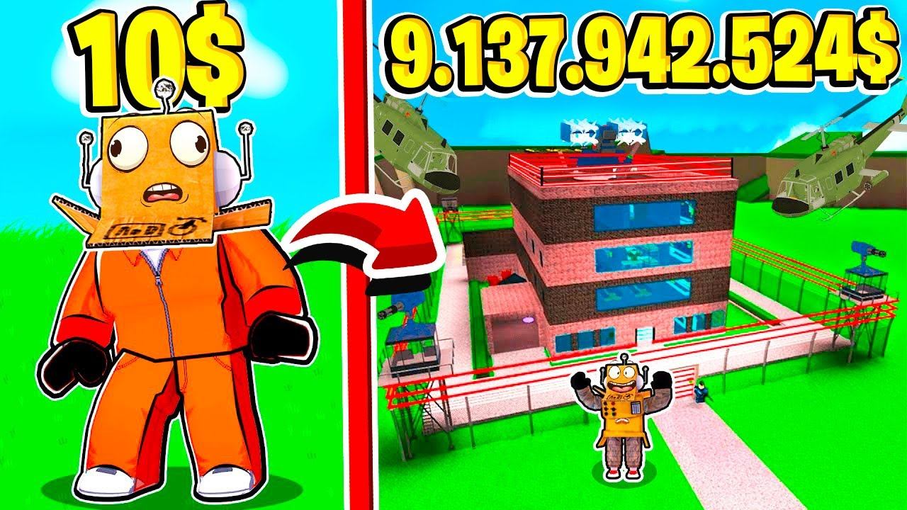 ПОСТРОИЛ САМУЮ КРУТУЮ ТЮРЬМУ В МИРЕ и ОГРАБИЛ ВЕСЬ ГОРОД! НУБ И ПРО ВИДЕО ROBLOX Criminal Tycoon смотреть онлайн