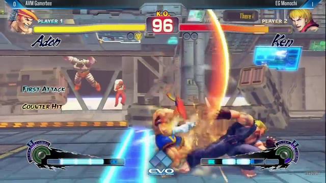 USFIV: AVM GamerBee vs EG Momochi - EVO2014 смотреть онлайн