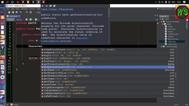 الدرس 17ج3 كورس الجافا Character Class in Java смотреть онлайн