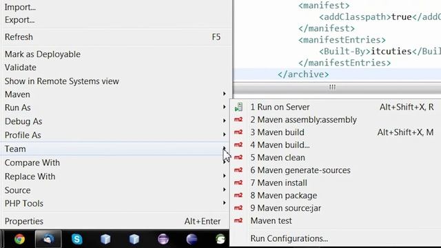 How to create a custom manifest file with Maven смотреть онлайн
