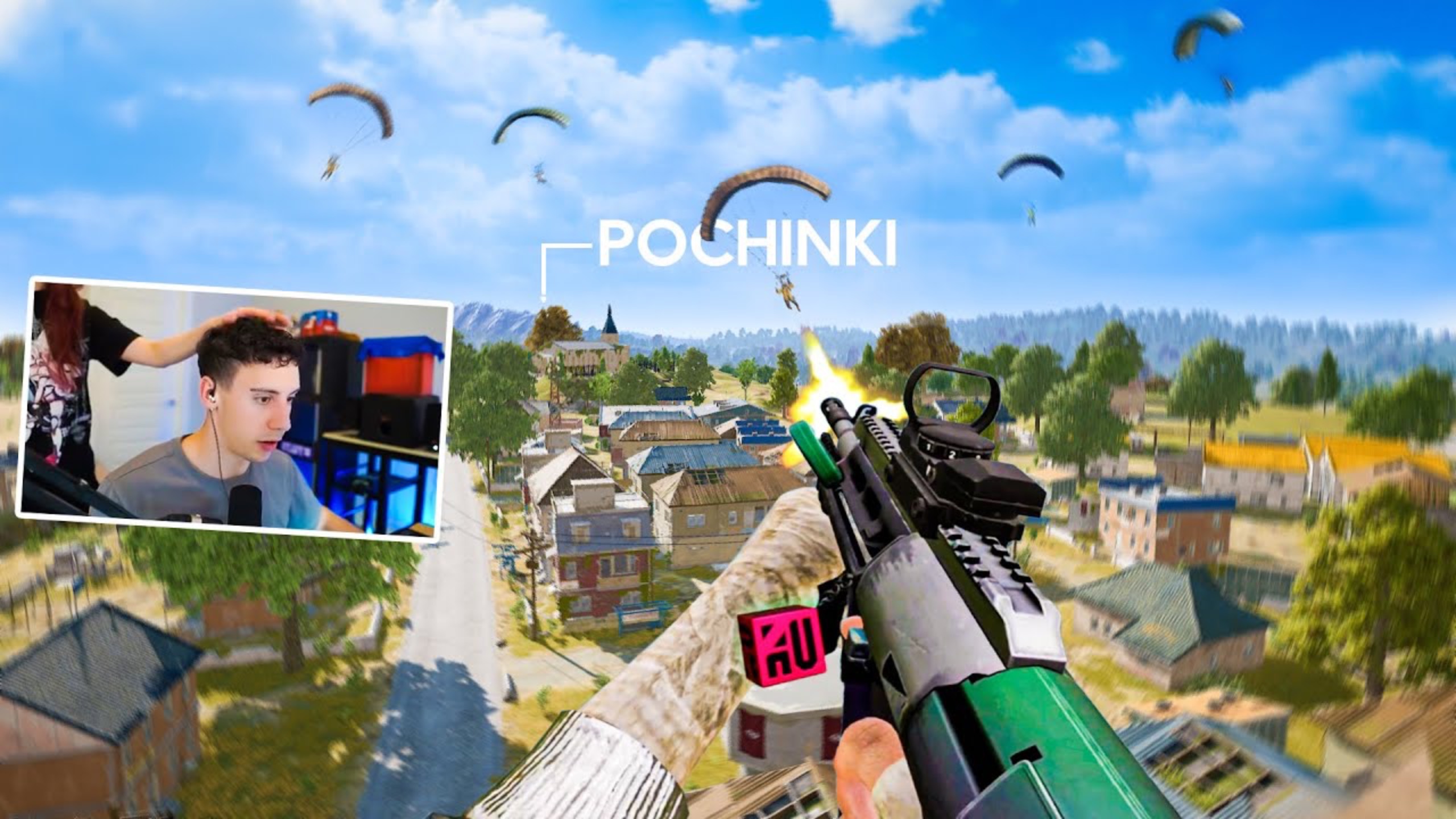 Pochinki Hot Drops Are F＊＊＊ing INSANE In PUBG!