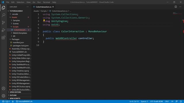 WebXR Export for Unity - Controllers update in v0.4.0 смотреть онлайн