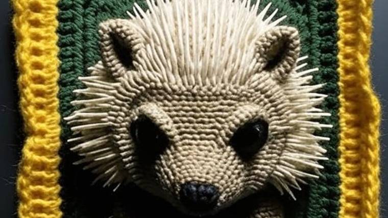 Квадратные мотивы с жителями ЛЕСА от нейросети. ВЯЗАНИЕ. Подборка №1. смотреть онлайн