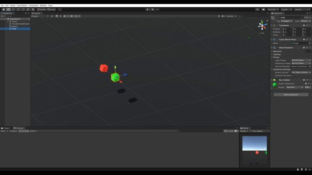 Unity C#. Transform SetParent . Справочник. Мусин Михаил. смотреть онлайн