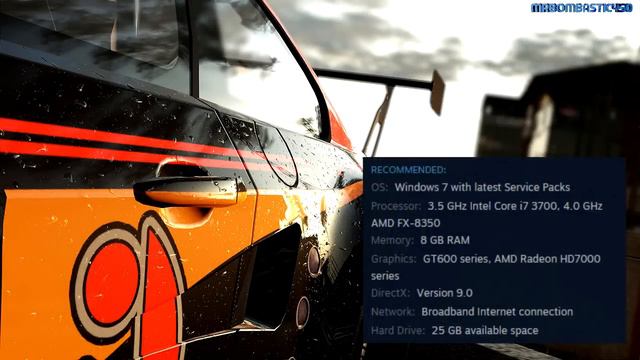 Project CARS PC System Requirements смотреть онлайн