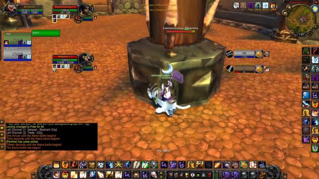 Priest Hunter (2800 rating) 2v2 Arena WoW TBC Classic смотреть онлайн