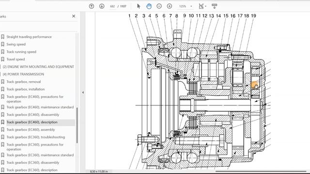 Volvo EC460LC Service Manual PDF