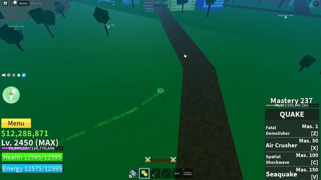 『QUAKE + ELECTRIC CLAW』Bounty Hunting... | Blox Fruits | 30M Bounty смотреть онлайн