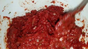 Соус из томатной пасты к шашлыку и не только