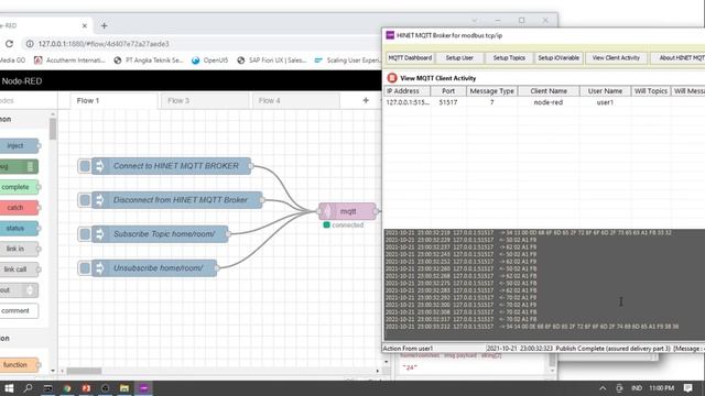 Dynamic MQTT Connection in Node-RED ver 2.10 смотреть онлайн