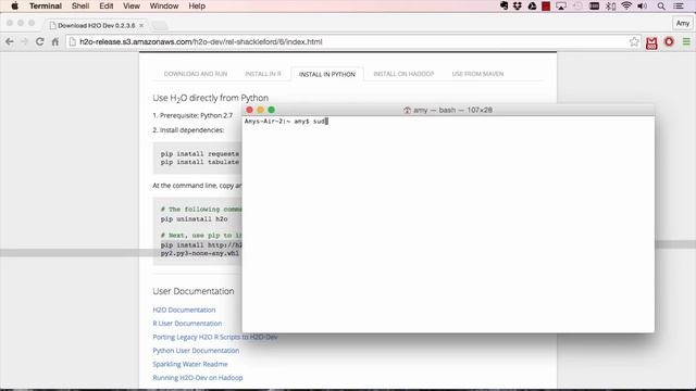 H2O Quick Start with Python смотреть онлайн