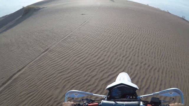 HONDA XR 190 - MONTE HERMOSO - GOPRO