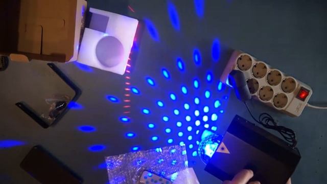 Free Color Laser Magic Ball Цветомузыка Light смотреть онлайн