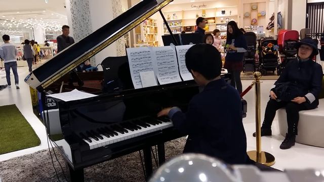 Fantasie, River flows in you, KV310, Winter wind, 12 years pianist смотреть онлайн