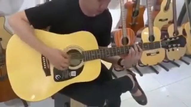 Test Epiphone DR100 смотреть онлайн