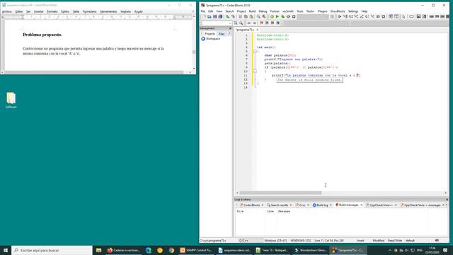 Cadenas o vectores de caracteres en C (elementos de tipo char) - 6 смотреть онлайн