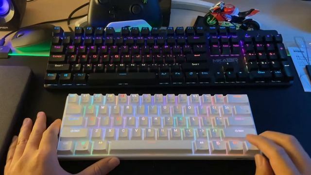 How to connect Royal Kludge RK61 to Ipad Air/Cherry Blue Switch смотреть онлайн