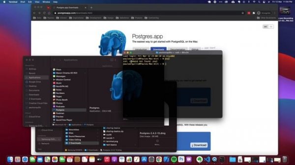 How to Install Postgresql using Postgress.app on Mac M1