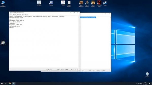 AutoHotkey для Forge of Empires