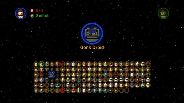 EVERY CHARACTER in LEGO Star Wars: The Complete Saga (2007) смотреть онлайн