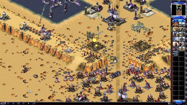 Red Alert 2 | extra Hard AI | desert Showdown | 7 vs 1 France Cannon смотреть онлайн