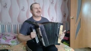 Красивое исполнение на гармошке.