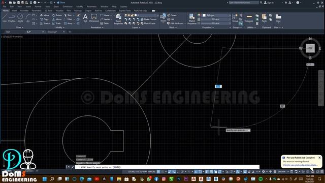 #Engineering_Drawing | Tutorial #2 | #DoMS_ENGINEERING || AutoCAD || Basic in the Engineering field смотреть онлайн