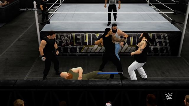 WWE 2K15 OFFICIAL GAMEPLAY ON XBOX 360 (THE SHIELD VS THE WYATT FAMILY) смотреть онлайн