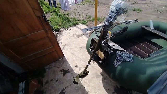 Электромотор для лодки своими руками смотреть онлайн