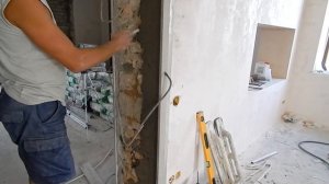 Дверные откосы.Штукатурка откосов.