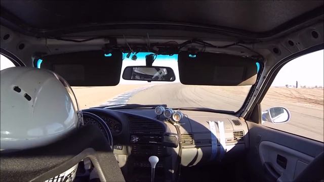 E36 BMW M3 Killing Yokomama AD08Rs With No ABS At Buttonwillow