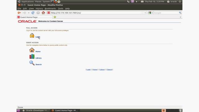 jDeveloper: Connecting UCM as a repository смотреть онлайн