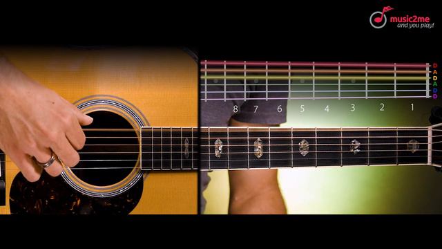 "Breaking Bad" Intro Theme auf der Gitarre lernen (einfach!) | music2me смотреть онлайн