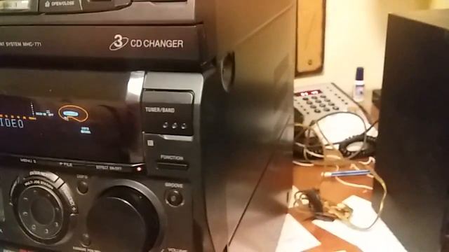SONY MHC-771 USB/SD/Bluetooth/Remote control. смотреть онлайн