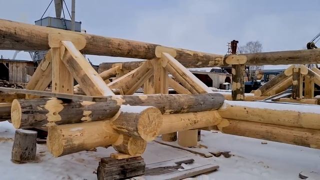 Наш автопарк. Весна 2022 производство деревянных домов. смотреть онлайн