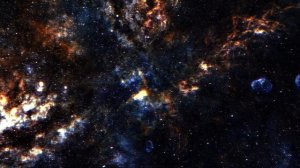 Космос - Заставка для ТВ - Галактическое путешествие через космическое пространство во вселенную