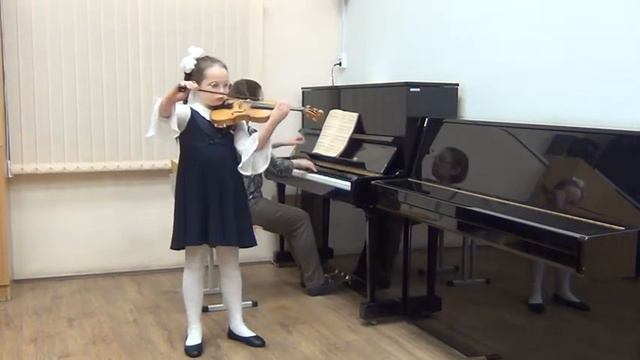Каркавина Елизавета (10 лет). Л. Боккерини Менуэт смотреть онлайн