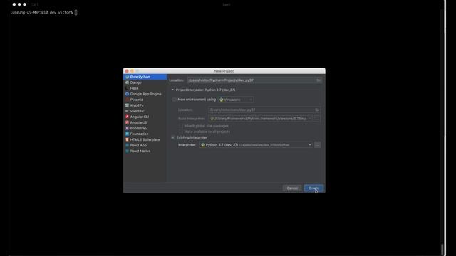 How to integrate pyenv virtualenv with pycharm смотреть онлайн