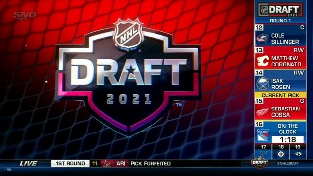 2021 NHL Draft Round 1
