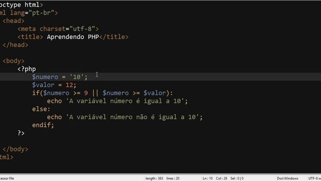 Aula 14 PHP - Debugar Erros смотреть онлайн