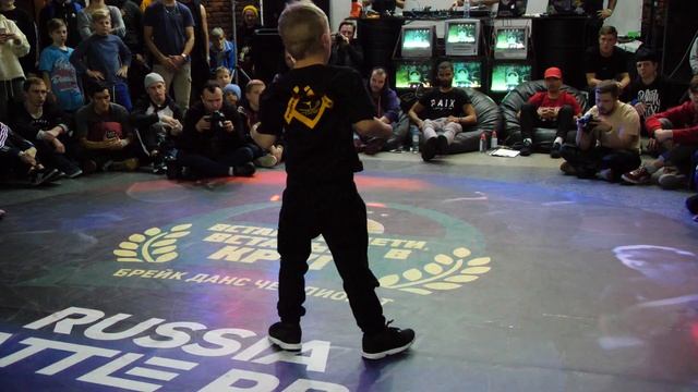 breakdance kids - bboy Bubble Gum vs Sonic-X - ВДВ круг | Russia Battle Pro 2018 смотреть онлайн